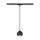 SLV 1008168 LIGHT EYE® 90 1~ Pendelleuchte GU10 Pendellänge 150 cm 1x max. 6 W matt schwarz