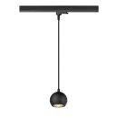 SLV 1008170 LIGHT EYE® 90 3~ Pendelleuchte GU10 Pendellänge 150 cm 1x max. 6 W matt schwarz
