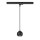 SLV 1008170 LIGHT EYE® 90 3~ Pendelleuchte GU10 Pendellänge 150 cm 1x max. 6 W matt schwarz