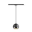 SLV 1008174 LIGHT EYE® 150 1~ Pendelleuchte GU10 Pendellänge 150 cm 1x max. 13 W matt schwarz
