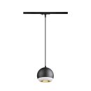 SLV 1008174 LIGHT EYE® 150 1~ Pendelleuchte GU10 Pendellänge 150 cm 1x max. 13 W matt schwarz