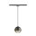 SLV 1008174 LIGHT EYE® 150 1~ Pendelleuchte GU10 Pendellänge 150 cm 1x max. 13 W matt schwarz