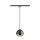 SLV 1008174 LIGHT EYE® 150 1~ Pendelleuchte GU10 Pendellänge 150 cm 1x max. 13 W matt schwarz