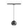 SLV 1008174 LIGHT EYE® 150 1~ Pendelleuchte GU10 Pendellänge 150 cm 1x max. 13 W matt schwarz
