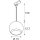 SLV 1008176 LIGHT EYE® 150 3~ Pendelleuchte GU10 Pendellänge 150 cm 1x max. 13 W matt schwarz