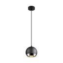 SLV 1008178 LIGHT EYE® 150 Pendelleuchte GU10 Pendellänge 150 cm 1x max. 13 W matt schwarz