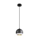 SLV 1008178 LIGHT EYE® 150 Pendelleuchte GU10 Pendellänge 150 cm 1x max. 13 W matt schwarz