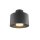 SLV 1008199 PHOTONI CYL Deckenaufbauleuchte zylindrisch 1x max. 13 W E27 schwarz