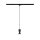 SLV 1008207 PURI 2.0 Basic 1~ Pendelleuchte GU10 Pendellänge 200 cm 1x max. 6 W schwarz