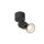 SLV 1008229 PURI 2.0 Basic Wand- und Deckenaufbauleuchte rund 1x max. 6 W GU10 schwarz