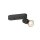 SLV 1008231 PURI 2.0 Basic Wand- und Deckenaufbauleuchte Schalter rund 1x max. 6 W GU10 schwarz