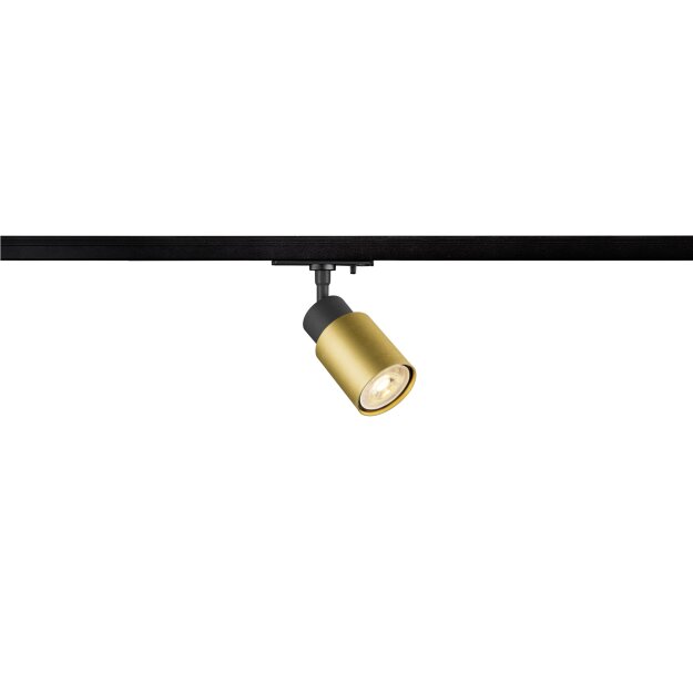 SLV 1008243 PURI 2.0 Tube 1~ Spot GU10 1x max. 6 W schwarz / gold