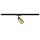 SLV 1008243 PURI 2.0 Tube 1~ Spot GU10 1x max. 6 W schwarz / gold