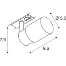 SLV 1008244 PURI 2.0 Tube 1~ Spot GU10 1x max. 6 W weiß