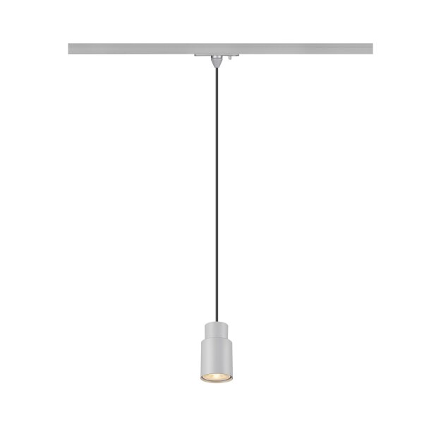 SLV 1008257 PURI 2.0 Tube 1~ Pendelleuchte GU10 Pendellänge 200 cm 1x max. 6 W grau