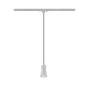 SLV 1008261 PURI 2.0 Cone 1~ Pendelleuchte GU10 Pendellänge 200 cm 1x max. 6 W grau