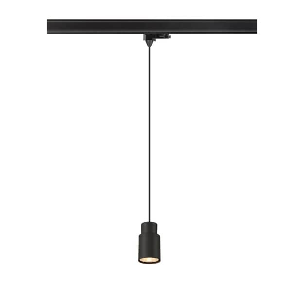 SLV 1008275 PURI 2.0 Tube 3~ Pendelleuchte GU10 Pendellänge 200 cm 1x max. 6 W schwarz