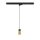 SLV 1008279 PURI 2.0 Cone 3~ Pendelleuchte GU10 Pendellänge 200 cm 1x max. 6 W schwarz / gold