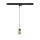 SLV 1008279 PURI 2.0 Cone 3~ Pendelleuchte GU10 Pendellänge 200 cm 1x max. 6 W schwarz / gold