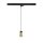 SLV 1008282 PURI 2.0 Dome 3~ Pendelleuchte GU10 Pendellänge 200 cm 1x max. 6 W schwarz / gold