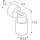 SLV 1008287 PURI 2.0 Tube Wand- und Deckenaufbauleuchte 1x max. 6 W GU10 grau