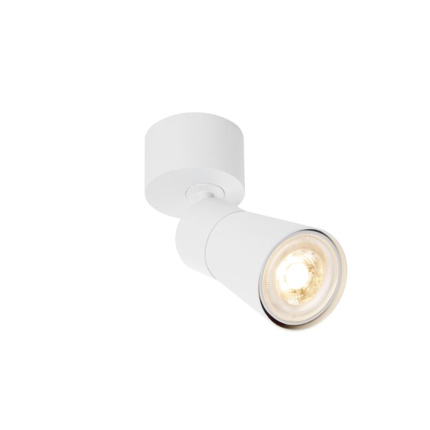SLV 1008290 PURI 2.0 Cone Wand- und Deckenaufbauleuchte 1x max. 6 W GU10 weiß