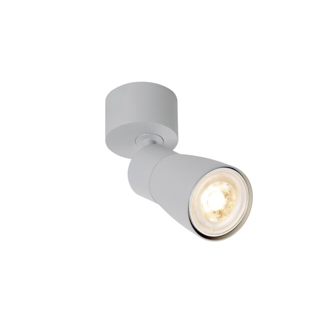 SLV 1008295 PURI 2.0 Dome Wand- und Deckenaufbauleuchte 1x max. 6 W GU10 grau