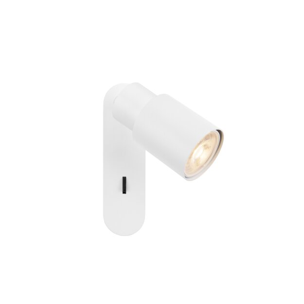 SLV 1008298 PURI 2.0 Tube Wand- und Deckenaufbauleuchte Schalter rechteckig 1x max. 6 W GU10 weiß