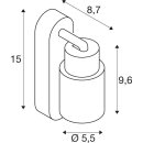 SLV 1008298 PURI 2.0 Tube Wand- und Deckenaufbauleuchte Schalter rechteckig 1x max. 6 W GU10 weiß