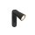 SLV 1008300 PURI 2.0 Cone Wand- und Deckenaufbauleuchte Schalter rechteckig 1x max. 6 W GU10 schwarz