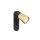 SLV 1008305 PURI 2.0 Dome Wand- und Deckenaufbauleuchte Schalter rechteckig 1x max. 6 W GU10 schwarz / gold