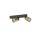 SLV 1008309 PURI 2.0 Tube Wand- und Deckenaufbauleuchte asymmetrisch 2 x max. 6 W GU10 schwarz / gold
