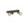 SLV 1008313 PURI 2.0 Cone Wand- und Deckenaufbauleuchte asymmetrisch 2 x max. 6 W GU10 schwarz / gold