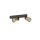 SLV 1008317 PURI 2.0 Dome Wand- und Deckenaufbauleuchte asymmetrisch 2 x max. 6 W GU10 schwarz / gold