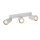 SLV 1008323 PURI 2.0 Tube Wand- und Deckenaufbauleuchte long 3 x max. 6 W GU10 grau