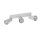 SLV 1008331 PURI 2.0 Dome Wand- und Deckenaufbauleuchte long 3 x max. 6 W GU10 grau