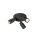 SLV 1008332 PURI 2.0 Tube Wand- und Deckenaufbauleuchte rund 3 x max. 6 W GU10 schwarz
