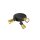 SLV 1008337 PURI 2.0 Cone Wand- und Deckenaufbauleuchte rund 3 x max. 6 W GU10 schwarz / gold