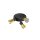 SLV 1008337 PURI 2.0 Cone Wand- und Deckenaufbauleuchte rund 3 x max. 6 W GU10 schwarz / gold