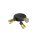 SLV 1008341 PURI 2.0 Dome Wand- und Deckenaufbauleuchte rund 3 x max. 6 W GU10 schwarz / gold