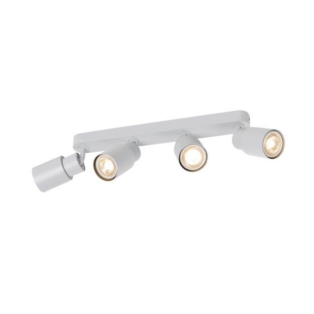 SLV 1008347 PURI 2.0 Tube Wand- und Deckenaufbauleuchte long 4 x max. 6 W GU10 grau