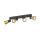 SLV 1008349 PURI 2.0 Cone Wand- und Deckenaufbauleuchte long 4 x max. 6 W GU10 schwarz / gold