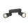 SLV 1008365 PURI 2.0 Cone Wand- und Deckenaufbauleuchte long 2 x max. 6 W GU10 schwarz