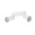 SLV 1008367 PURI 2.0 Cone Wand- und Deckenaufbauleuchte long 2 x max. 6 W GU10 weiß