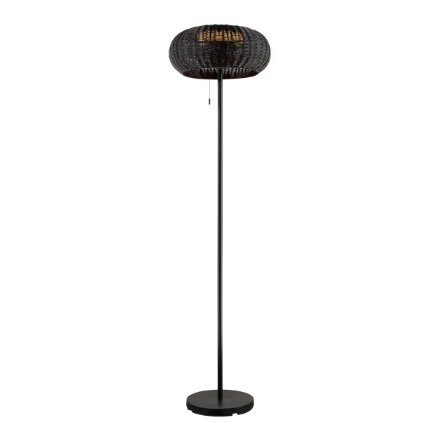SLV 1008386 ADEGAN Stehleuchte Solar 2200 K IP65 schwarz