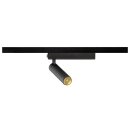 SLV 1008397 GRIP! S 1~ Spot zylindrisch 3000 K 11 W PHASE 29° schwarz / gold