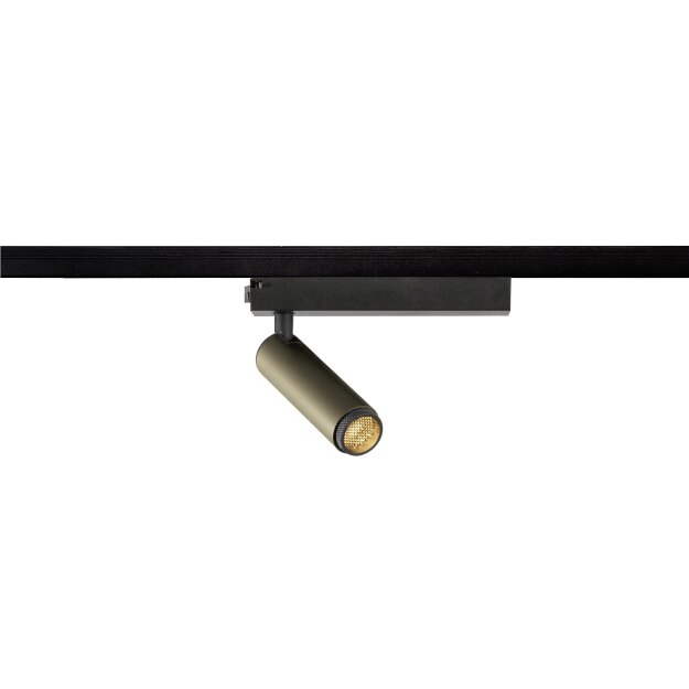 SLV 1008403 GRIP! S 1~ Spot zylindrisch 2000-3000 K 11 W Dim-to-Warm PHASE 29° bronze / schwarz