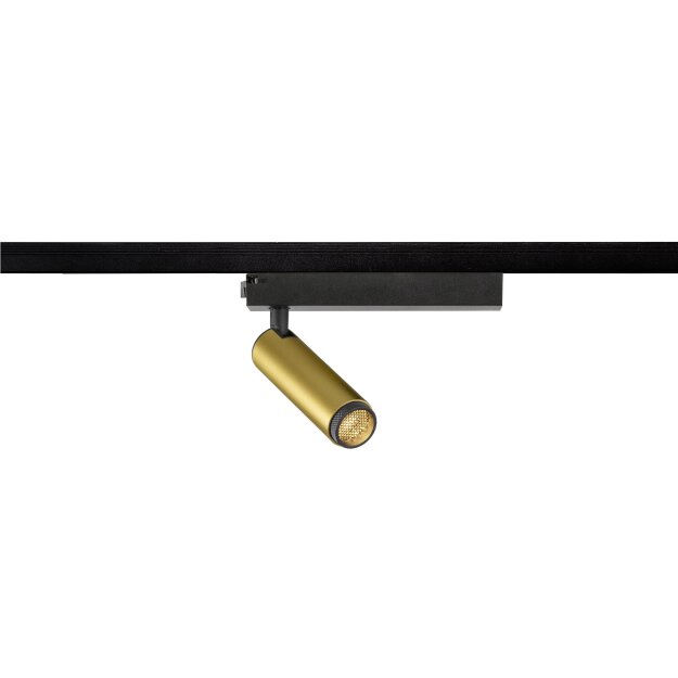 SLV 1008404 GRIP! S 1~ Spot zylindrisch 2000-3000 K 11 W Dim-to-Warm PHASE 29° gold / schwarz