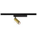 SLV 1008404 GRIP! S 1~ Spot zylindrisch 2000-3000 K 11 W Dim-to-Warm PHASE 29° gold / schwarz