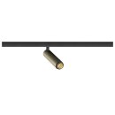 SLV 1008418 GRIP! S 48V Spot zylindrisch 2000-3000 K 9.8 W DALI Dim-to-Warm 29° bronze / schwarz